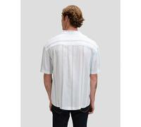Lee Relaxed Lightweight Resort Shirt Beau Blue Stripe Tamaño XXL