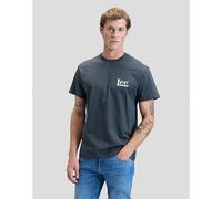 Lee Relaxed Santa Monica Tee Washed Black Tamaño XXL