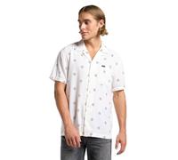 Lee Resort Shirt Camiseta, Crudo, XL Hombres