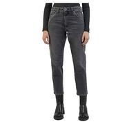 Lee Rider Jeans Jeans para Mujer, Negro (Refined Black), 29W / 31L