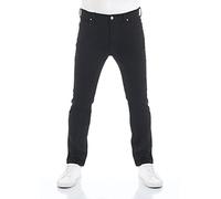 Lee Rider Vaqueros, Clean Black, 40W / 32L Hombre