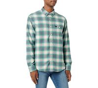 Lee Riveted Shirt Camisa, Monaco, Medium de los Hombres