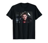 Lee Ryan De Boy Band Retrato Azul Camiseta