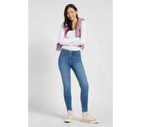 Lee Scarlett High Zip Blue Buzz Jeans Talla: W30L33 | Vaqueros Skinny Outlet | Mujer | Azul