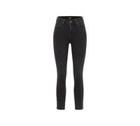 Lee Scarlett High Zip Jeans, True To Black, 31W / 31L Mujeres