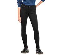 Lee Scarlett Jeans, Negro (Black Rinse), 33W/33L para Mujer