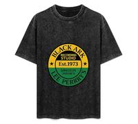 Lee Scratch Perry Black Ark Recording Studio Reggae Vinyl Records 45'S Mens T-Shirt Black Unisex Top tee XL