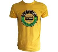 Lee Scratch Perry T-Shirt Black Ark Recording Studio Reggae Vinyl Records 45'S Men's