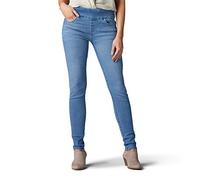 Lee Sculpting Slim Fit Skinny Leg Pull on Jean Jeans, Larkspur, 14 Largo Mujeres