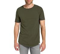 Lee Shaped tee Camiseta, Noche de Oliva, XL Hombres
