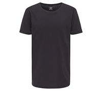 Lee Shaped tee Camisetas, Negro Lavado, XXL para Hombre