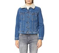 Lee Sherpa Rider, Chaqueta Vaquera, Mujer, Azul (Worn Iris), M