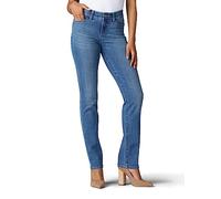Lee Size Ultra Lux Comfort with Flex Motion Straight Leg Jean Jeans, Juniper, 18 Plus para Mujer