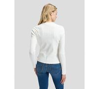 Lee Slim Knit Cardigan Ecru Tamaño M