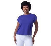Lee Soft Shoulder Short Sleeve T-Shirt Camiseta, Anthem Blue, L para Mujer