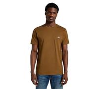 Lee SS Patch Logo tee Camiseta, Buffalo, XL Hombres