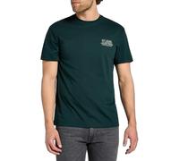 Lee SS Relaxed Logo tee Camiseta, Metal Oscuro, S Hombres