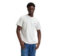 Lee SS Small Logo tee Camiseta, Natural, L Hombres