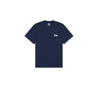 Lee SS Small Logo tee Camiseta, Rivet Navy, L Hombres
