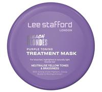 Lee Stafford Bleach Blondes Purple Reign Tratamiento Tonificante Mascarilla Cabello 200ml Acondicionador Cabello Suave Brillo Cabello