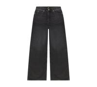 Lee Stella A Line - Vaqueros para Mujer, Cintura Alta, Pierna Ancha, Dark Memory, 26W x 31L