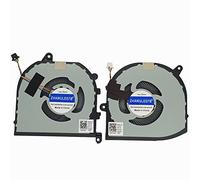 Lee_store - Ventilador de refrigeración para CPU y GPU para portátil Dell XPS 15 9570 XPS15-9570 serie DFS501105PR0T FKCH 008YY9 0TK9J1 TK9J1 08YY9