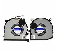 Lee_store - Ventilador de repuesto para CPU Dell XPS 15 9560 y ventilador de refrigeración GPU, 2 ventiladores izquierdo+derecha DP/N 0VJ2HC 0TK9J1