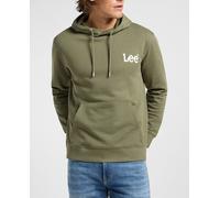Lee Wobbly Hoodie Sudadera con Capucha, Verde mercantil, S para Hombre