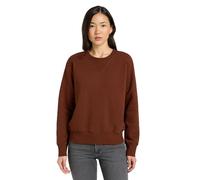 Lee - Sudadera Mujer - Corte Relajado - Raglan Crew SWS - Luxe Brown