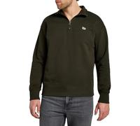 Lee Half Zip SWS Sudadera, Noche de Oliva, M para Hombre