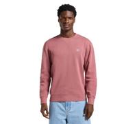 Lee Sudadera para Hombre Patch Crew SWS, Granate, S