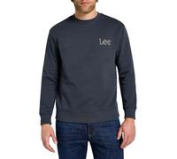 Lee Sudadera para Hombre Wobbly SWS, Gris Muted Dark, S