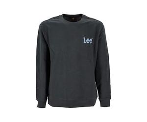 Lee Sudadera para Hombre Wobbly SWS, Negro Lavado, S