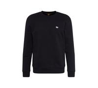 Lee Sudadera 'PATCH CREW SWS' negro / blanco XXL negro / blanco