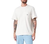 Lee Té de Bolsillo Suelto Camiseta, Crudo, XXL para Hombre