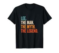 Lee The Man The Myth The Legend nombre Lee Camiseta