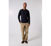 Lee Twin Pack Crew Ls S Negro