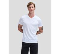 Lee Twin Pack Slim V Neck Tees Black & White Tamaño XL
