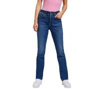 Lee Ulc Straight Jeans, Cobalt Sheen, 25W / 31L Mujeres