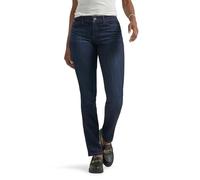 Lee Ultra Lux Comfort Flex Motion - Vaquero con Pierna Recta para Mujer, Niagara, 14 Largo