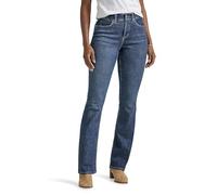 Lee Ultra Lux Comfort with Flex Motion Bootcut Jean para Mujer, Tiro Estrellado, 16 Largo