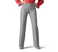 Lee Ultra Lux Comfort with Flex Motion Trouser Pant Pantalones, Ash Heather 01, 46 Corto para Mujer