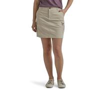 Lee Ultra Lux Comfort with Flex-to-go Cargo Skort Falda pantalón, Pioneer Beige, 38 para Mujer