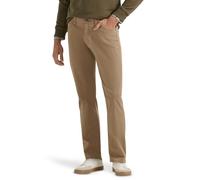 Lee Uniforms Performance Series Extreme Motion - Pantalones Vaqueros de Corte Recto para Hombre - Marrón - 34W x 29L