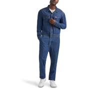 Lee Unión de ropa de trabajo para hombre, Mid wash, Medium