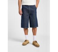 Lee Carpenter Skater Short Pantalones Cortos Denim, Enjuague, 30W Hombres