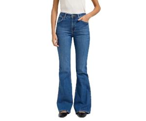 Lee Vaqueros para Mujer Breese Skinny Flare Fit, Pierna Acampanada, Hyper Mid, 25W x 31L