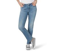 Lee - Vaqueros para Mujer - Slim Straight Fit - Elly - Negro Rinse