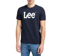 Lee Wobbly Logo tee Camiseta, Navy Drop, 3XL Hombres