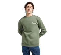 Lee Wobbly SWS Sudadera, Piedra de Oliva, XL para Hombre